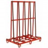 Porte-panneaux ou porte-vitres 2 Face sans roues