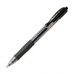 stylo G2 0.7 retractable noir boite x12