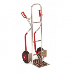 Diable alu avec bavette - 200kg