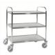 CHARIOT INOX 3 PLATEAUX