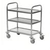 CHARIOT INOX 3 PLATEAUX (L) 685 x (l) 380