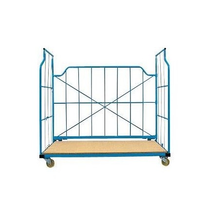 Chariot container repliable emboîtable 800kg