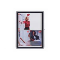 Vitrine exterieur 8A4 fond métal