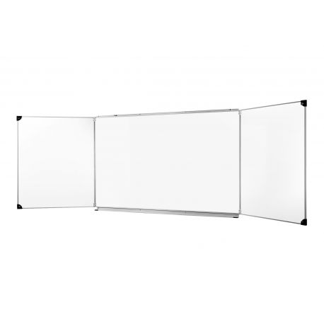 TABLEAU TRIPTIQUE 100X200 BLANC