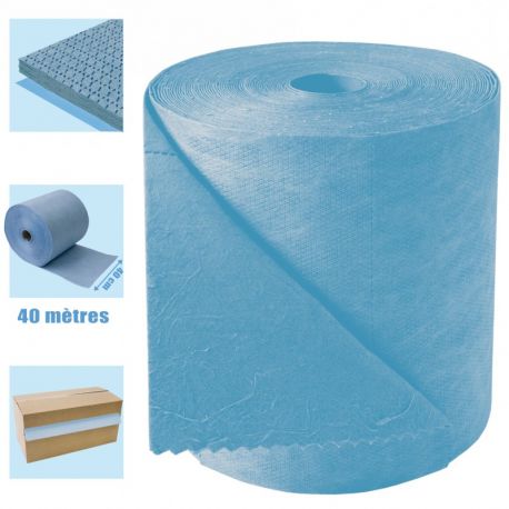 Feuilles absorbantes et adhésives en polypropylène et polyester
