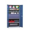 Armoire de Rangement de Composants 18 bacs + 14 cases