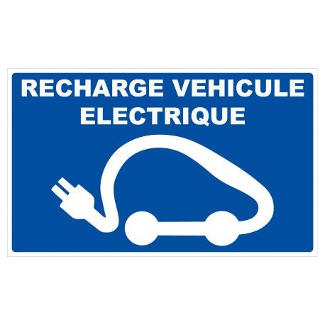Panneau recharge véhicule électrique