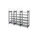 Rayonnage L100x P60x H240cm sur 6 Niveaux
