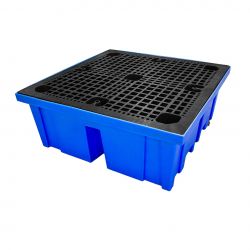 BAC DE RETENTION 4 FUTS 440L 122x122x49cm