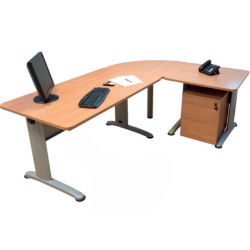 Bureau avec retour