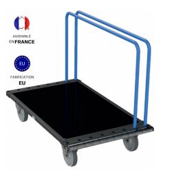 Chariot Rack à panneaux + 3 ridelles 95cm