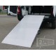 Rampe pliante en aluminium en 2 parties jumelables - Charge utile 300 kg