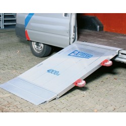 Rampe de chargement en aluminium