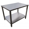 Table Inox sur roulette 800x600x850 mm
