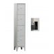 Vestiaire 4 casiers 38 cm a cles Gris