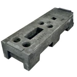 Plot Plastique 20kg pour Barriere Chantier