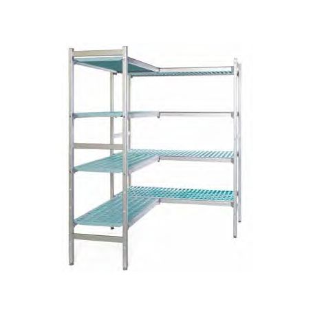 Rayonnage Alu / PP chambre + / -