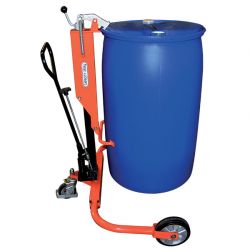 CHARIOT PORTE-FÛT 220 LITRES À REBORD 250 KG