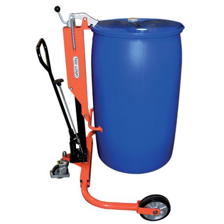 CHARIOT PORTE-FÛT 220 LITRES À REBORD 250 KG