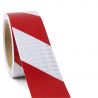 Bande Adhésive Rouge/Blanc CL2 1m linéaire