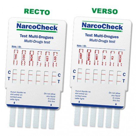 Test Urinaire 12 Drogues