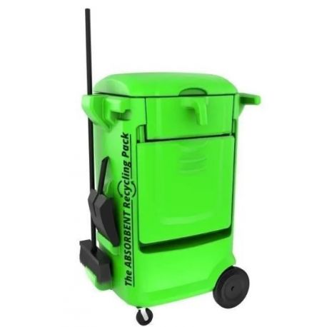 Chariot Stockage et Recyclage des Absorbants