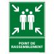 Panneau Point Rassemblement