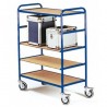 Chariot magasin 5 plateaux amovible