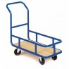 Chariot magasin avec réhausse