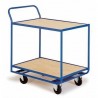 Chariot magasin 2 plateaux fixe
